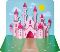 Fairytale Castle 3D Birthday Card by FORM